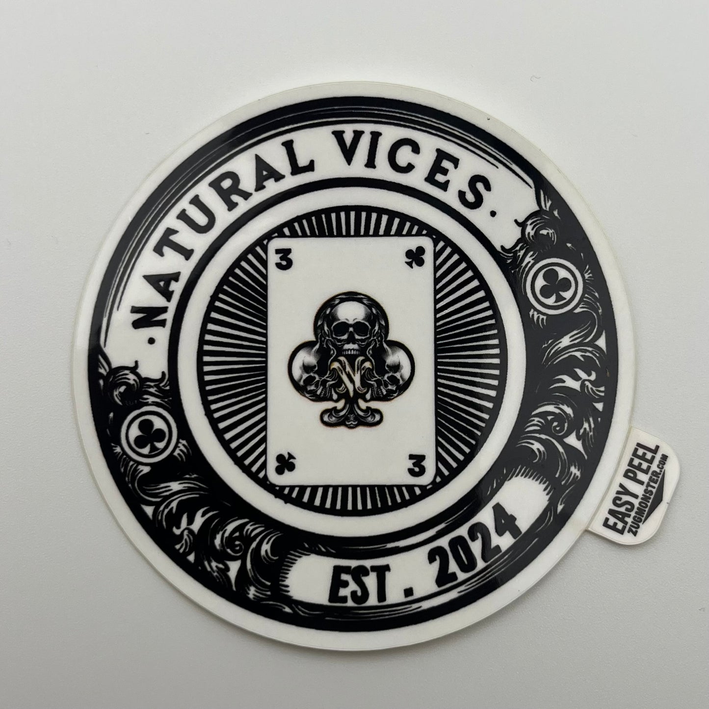 Natural Vices Stickers