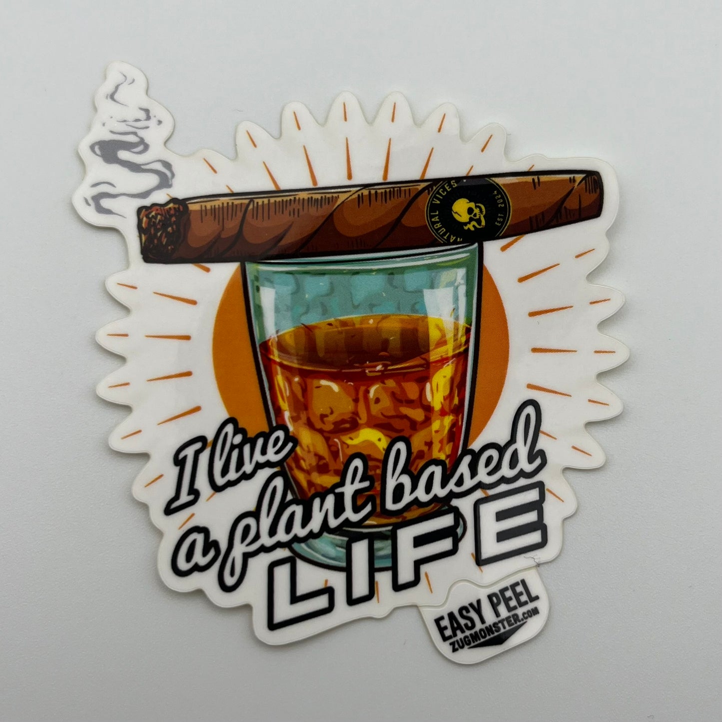 Natural Vices Stickers