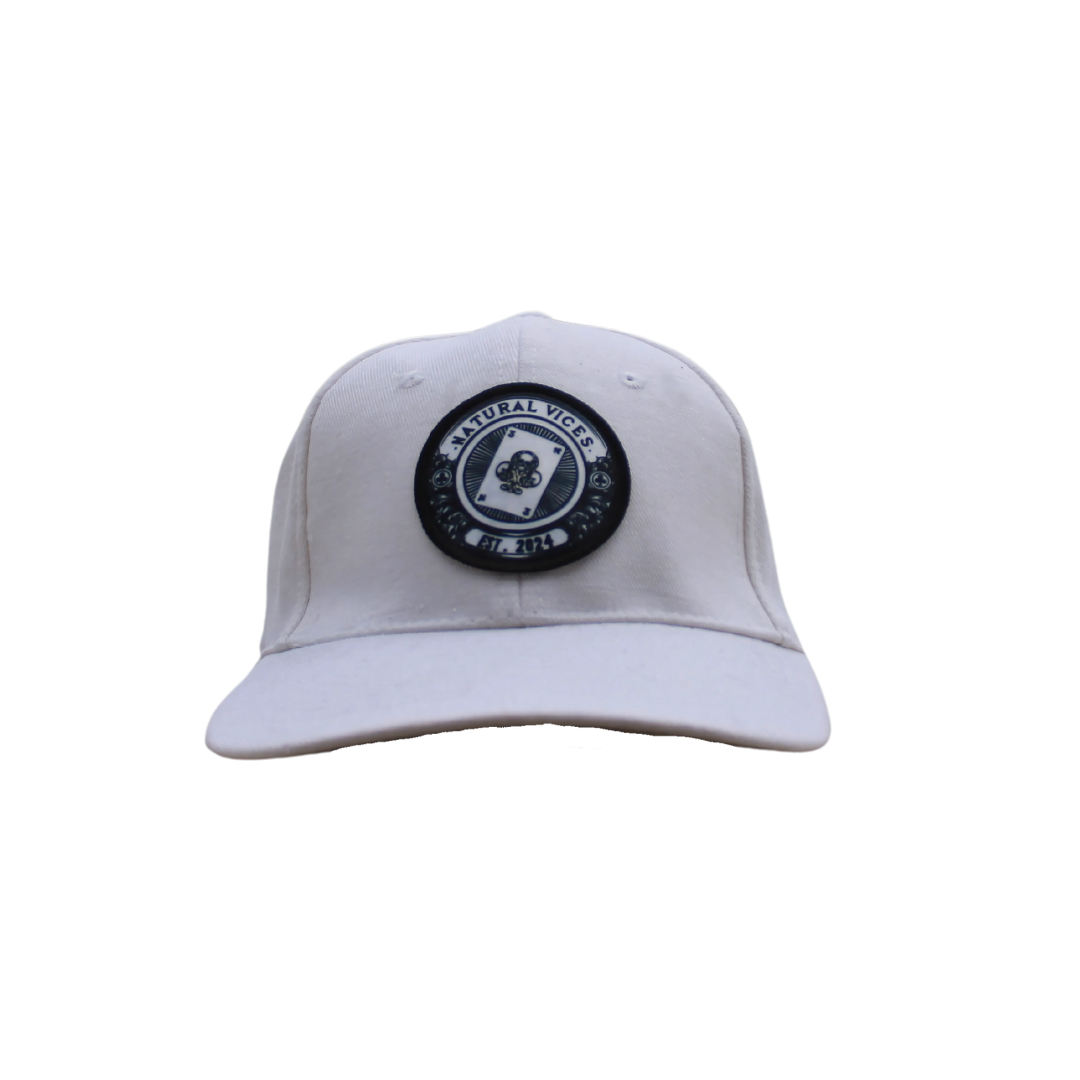 White NV Logo Hat